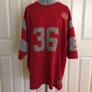 Colosseum OSU Ohio State Red & Gray Football Jersey 36 Size XL